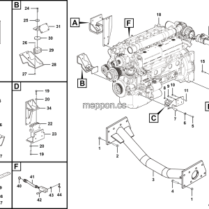 LGMG Mine Truck Mine Truck - Engine assembly - A0100-2701010865