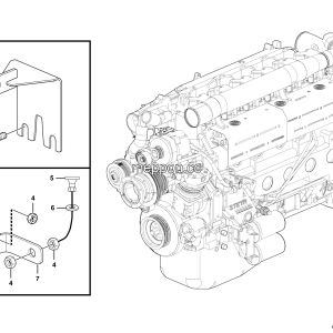 LGMG Mine Truck Mine Truck - Engine plate - A0100-2701010927