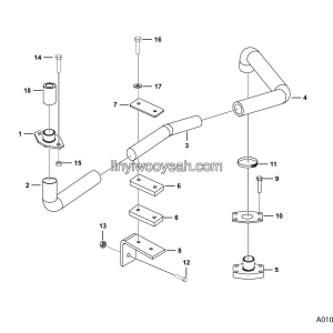 LGMG Off-Highway Dump Truck 2022 - Oil filling connection assy - A0100-2701011864