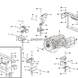 LGMG MT95H Mine Truck - Engine assembly - A0100-2701011924