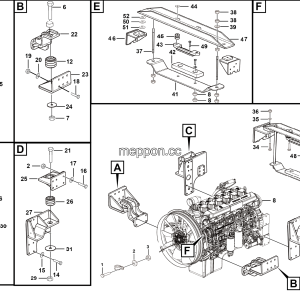 LGMG Off-Highway Dump Truck 2021 - Engine assy - A0100-2701012120.S1B