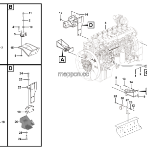 LGMG Off-Highway Dump Truck 2022 - Engine assy - A0100-2701012779