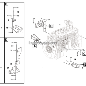 LGMG Off-Highway Dump Truck 2022 - Engine assy - A0101-2701012295.S