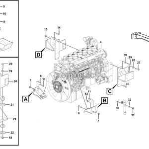 LGMG Off-Highway Dump Truck 2022 - Engine assy - A0101-2701012361.S1B
