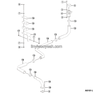LGMG CMT66A 2025 - OIL FILLING ASSEMBLE - A0101-2701013103.S1B