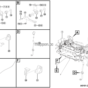 LGMG CMT106 2025 - Engine installation - A0101-2701014134.S1A