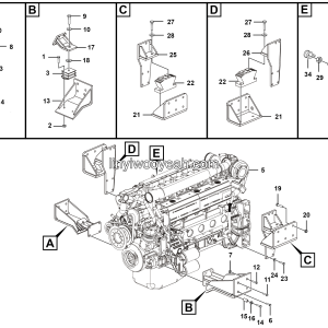 LGMG Off-Highway Dump Truck 2022 - Engine assy - A0102-2701011567