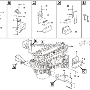 LGMG Off-Highway Dump Truck 2023 - Engine assy - A0102-2701011582