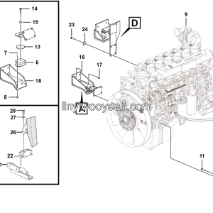 LGMG Off-Highway Dump Truck 2020 - Engine assy - A0104-2701011568