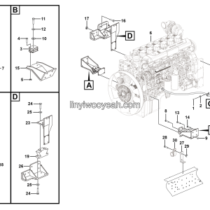 LGMG Off-Highway Dump Truck 2020 - Engine assy - A0105-2701011570