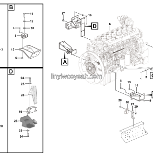 LGMG Off-Highway Dump Truck 2022 - Engine assy - A0106-2701011570