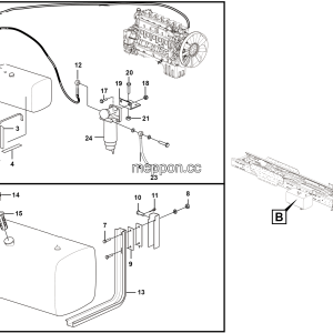 LGMG Off-Highway Dump Truck 2020 - Fuel tank assy - A0200-2702010510.S