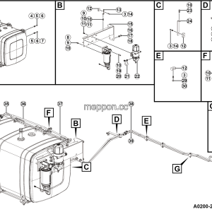 LGMG CMT106 2025 - Fuel tank assy - A0200-2702012357.S1A