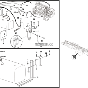 LGMG Off-Highway Dump Truck 2022 - Fuel tank assy - A0201-2702010657.S1A