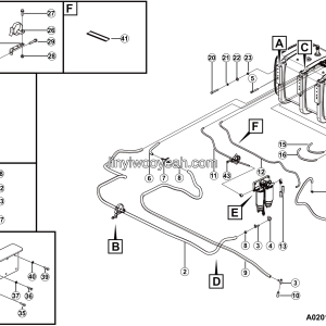 LGMG MT106H 2025 - Fuel tank assy - A0201-2702011299