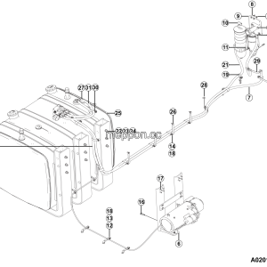 LGMG Off-Highway Dump Truck 2023 - Fuel system - A0201-2702011328