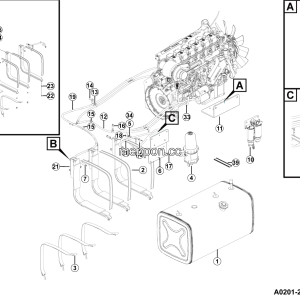 LGMG CMT106 2025 - Fuel tank assy - A0201-2702011502.S1A
