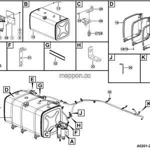 LGMG ？？？a？2？？？？？？？°a？2？¨？？？| 2025 - Fuel tank assy - A0201-2702011772.S1B