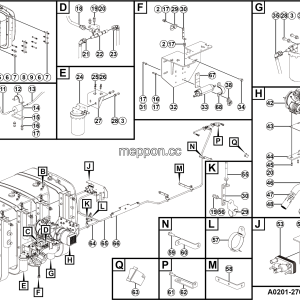 LGMG Mine Truck 2026 - Methanol tank assy - A0201-2702012397.S1A-G1