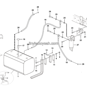 LGMG Off-Highway Dump Truck 2020 - Fuel tank assy - A0202-2702010342