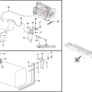 LGMG Off-Highway Dump Truck 2023 - Fuel tank assy - A0203-2702010204-G2
