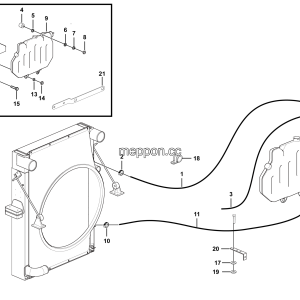 LGMG Off-Highway Dump Truck 2022 - Expansion water tank assy - A0300-2703010928.S1B-G1