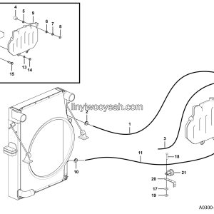 LGMG Off-Highway Dump Truck 2022 - Expansion water tank assy - A0300-2703010928.S1B