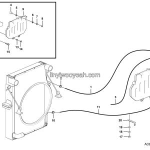 LGMG Off-Highway Dump Truck 2021 - Expansion water tank assy - A0300-2703010928