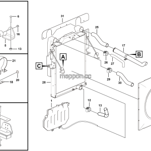 LGMG Mine Truck Mine Truck - Radiator assembly - A0300-2703011206