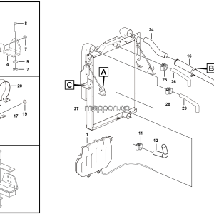 LGMG MT95H Mine Truck - Radiator assembly - A0300-2703011426