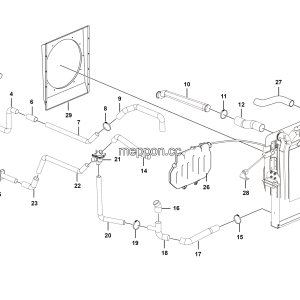 LGMG Off-Highway Dump Truck 2020 - Cooler assembly - A0300-2703011827