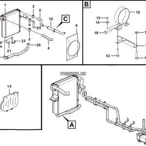 LGMG Off-Highway Dump Truck 2022 - Water radiator assy - A0300-2703012283.S1A-G1