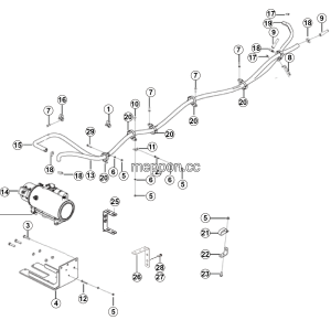 LGMG MT106H 2025 - Diesel parking heater assy - A0300-2703016932.S1A