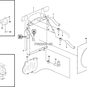 LGMG MT86H 2025 - Radiator assy - A0301-2703010984.S1B