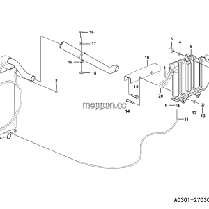 LGMG Off-Highway Dump Truck 2022 - Expansion water tank assy - A0301-2703012113.S1A