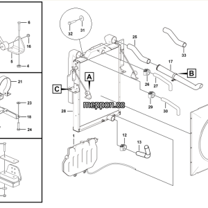 LGMG MT106 2025 - Radiator assy - A0301-2703012403-G2