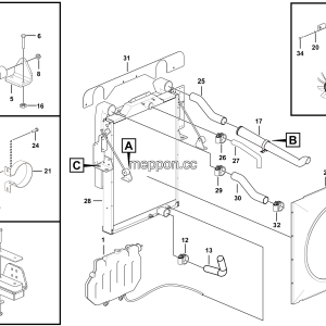 LGMG Off-Highway Dump Truck 2023 - Radiator assy - A0301-2703013246.S1A