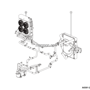 LGMG CMT96A 2025 - Cooling system - A0301-2703017237.S1A