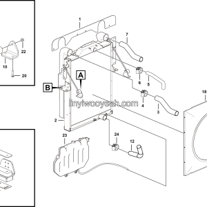LGMG Off-Highway Dump Truck 2024 - Radiator assy - A0302-2703010984