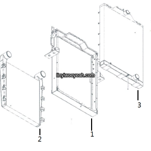 LGMG Off-Highway Dump Truck 2023 - Radiator assy（FNK） - A0302-4110001737