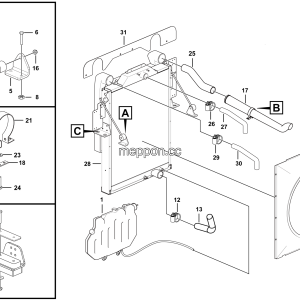 LGMG Off-Highway Dump Truck 2023 - Radiator assy - A0400-2703011749.S