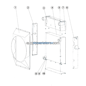 LGMG CMT96A 2025 - Radiator LG03-SRQ-002 - A0700-4110707385