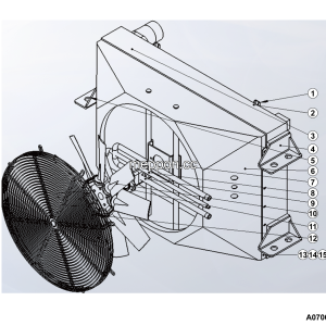 LGMG AT40 2025 - Intercooler-m9116447 - A0700-4110707559