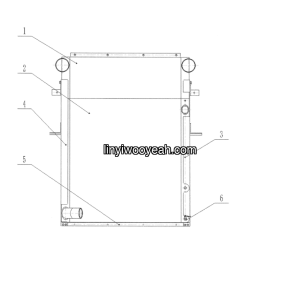 LGMG Off-Highway Dump Truck 2022 - Radiator assy（FNK） - A0703-4110705267