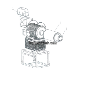 LGMG Off-Highway Dump Truck 2024 - Air filter assy - A1800-4190707350