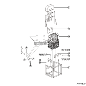 LGMG ？？？a？2？？？？？？？°a？2？¨？？？| 2025 - Air filter assy - A1802-2718010343.S1A-G1