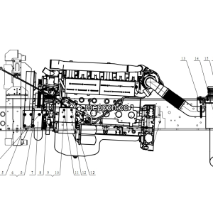 LGMG Mine Truck Mine Truck - Engine Assembly - A2-2701010761002