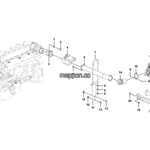 LGMG Mine Truck Mine Truck - Exhaust system - A2400-2724010232