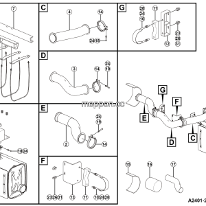 LGMG CMT96 2025 - Exhaust & heating sys - A2401-2724011483.S1A