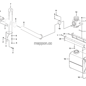 LGMG Off-Highway Dump Truck 2022 - Exhaust and heating system - A2406-2724010343
